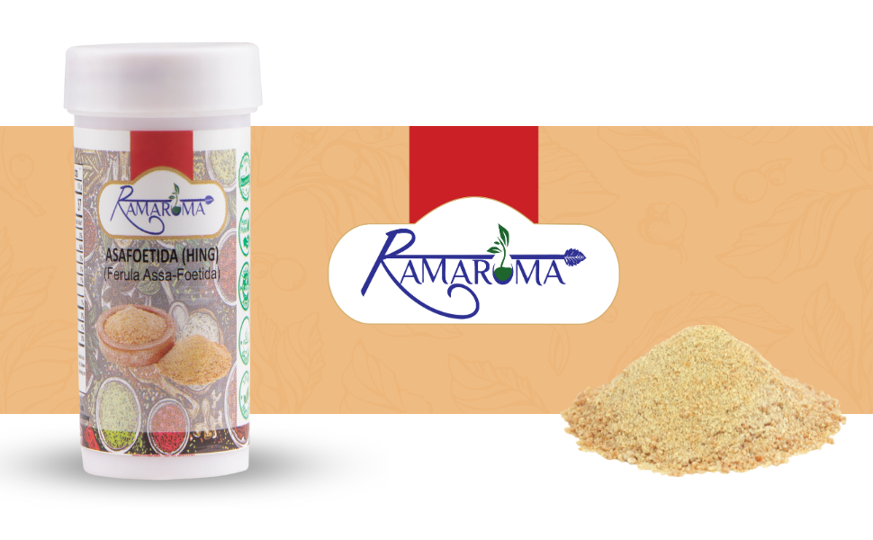 Ramaroma Asafetida (Hing) Ground 0.35oz (10g) All