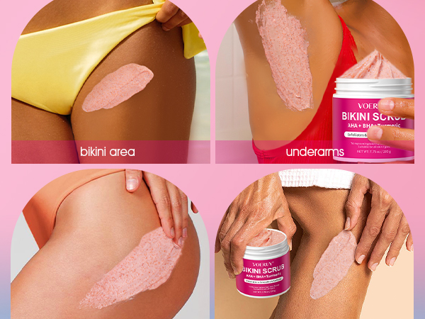 bikini scrub