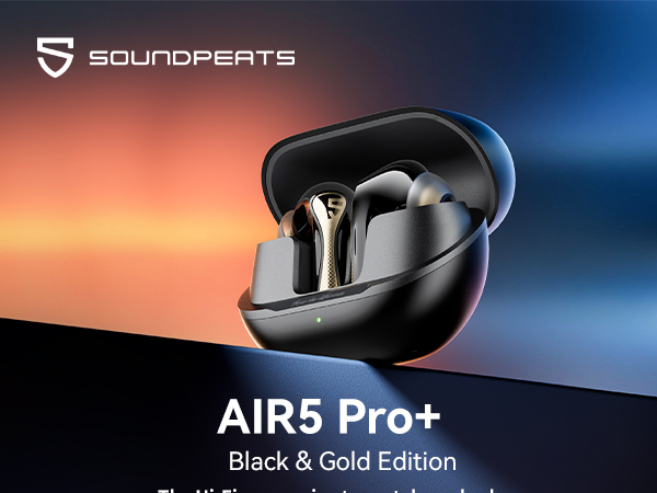 Amazon.com: SoundPEATS Air5 Pro+ MEMS Speaker Earbuds, Hybrid