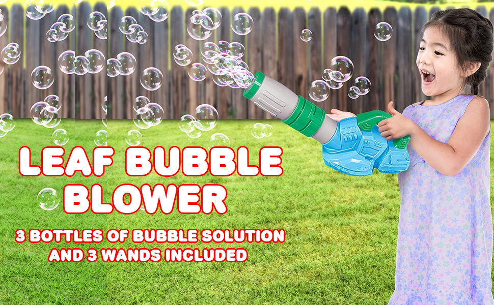 Bubble leaf Blower