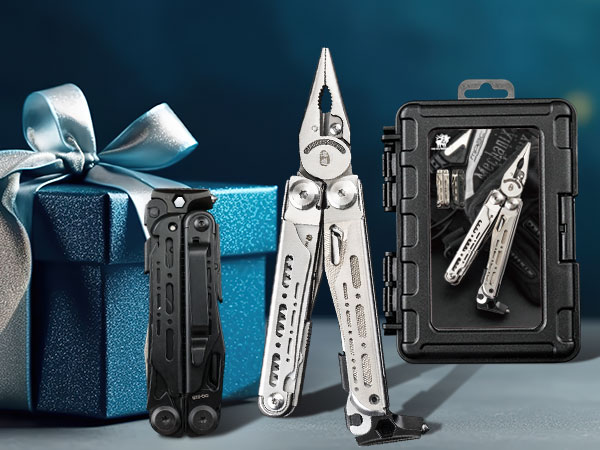 HX OUTDOORS 19 In 1 Multi Tool Pocket Knife Set, Stainless