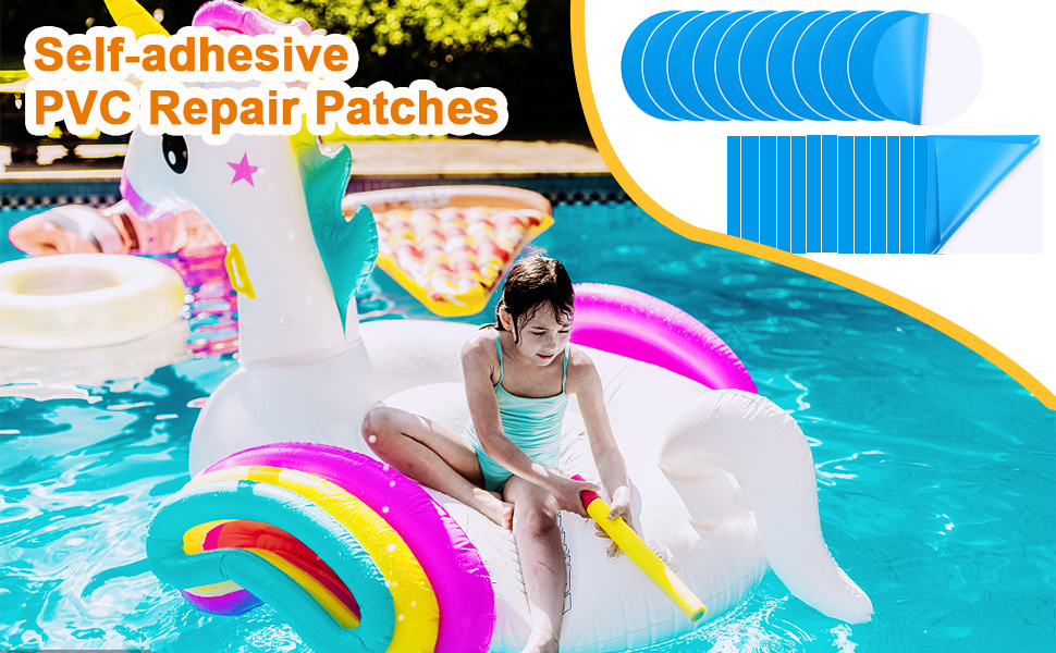 YumSur SelfAdhesive Pool Patches, Pool Patches, SelfAdhesive Underwater, Repair
