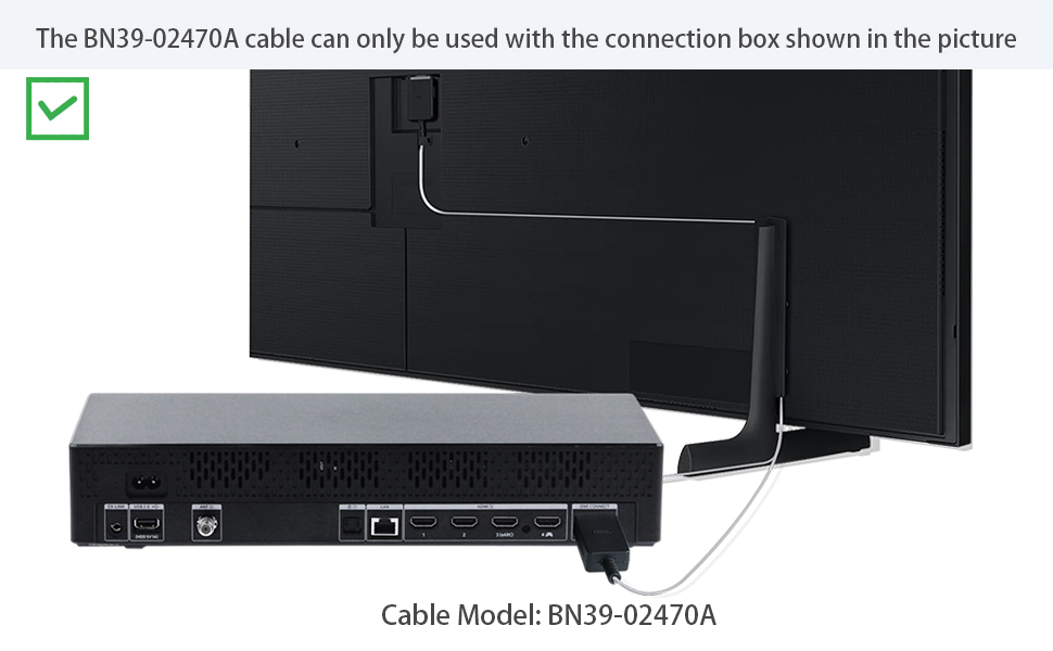 BN3902470A 16Ft one Connect Cable Compatible with Samsung QLED 4K The Frame TV LS03RAF LS03TAF 