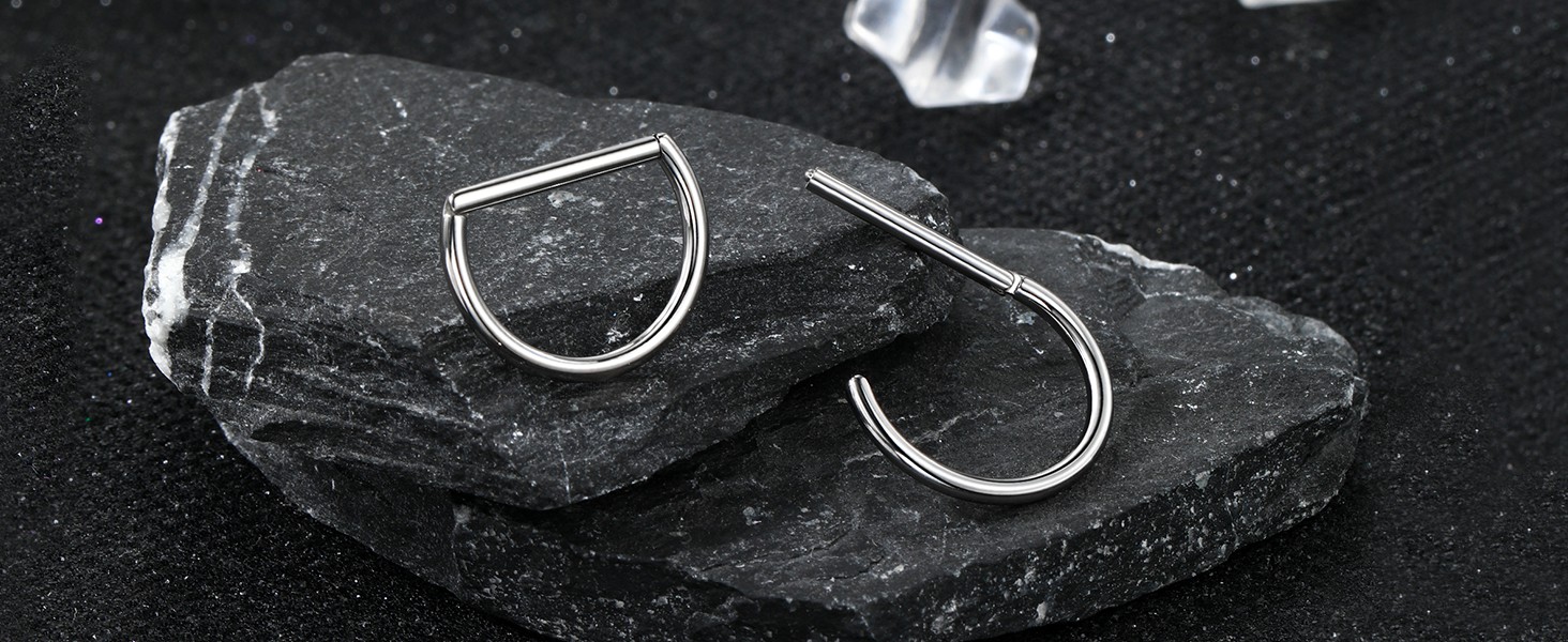 TITANIUM nipple barbells