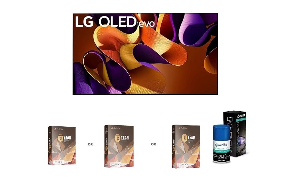LG OLED55G4SUB 55 Inch 4K Evo G4 Series ... 13 LG G4 Series TV with Amber Protection and Walt's Screen Cleaner