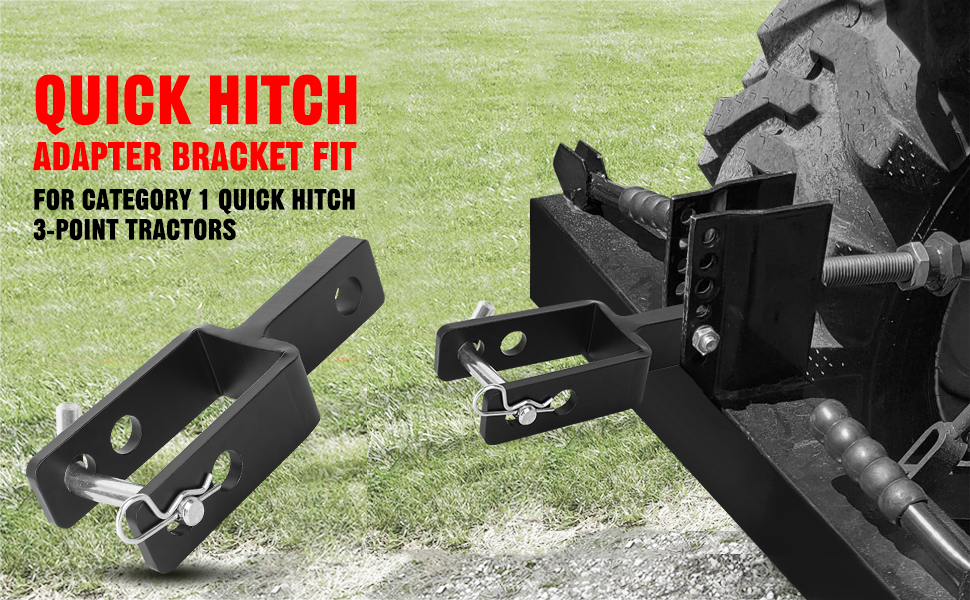 AIWARGOD Quick Hitch Adapter Quick Hitch Top Link Adapte