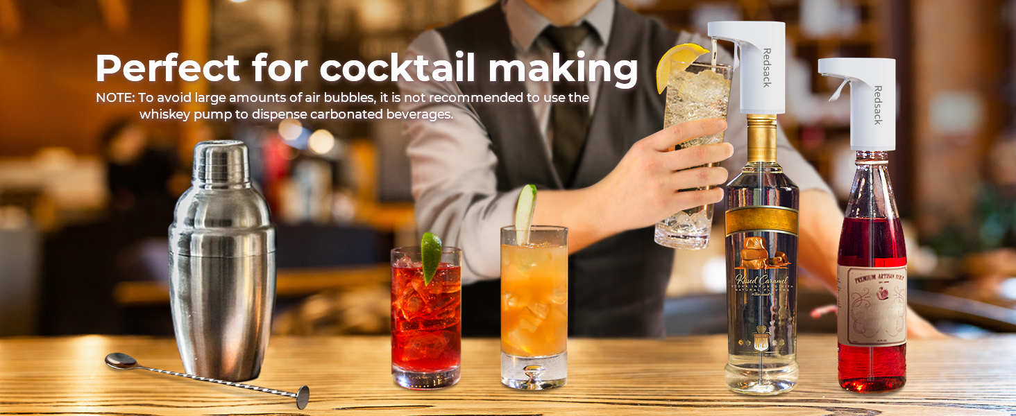 quantitative cocktail dispenser