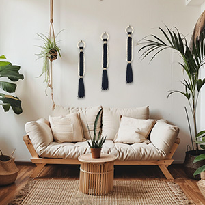 boho living room wall decor