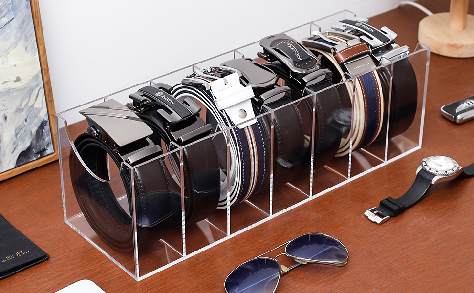 SupApollo Belt Organizer, Belt Organizer for Closet