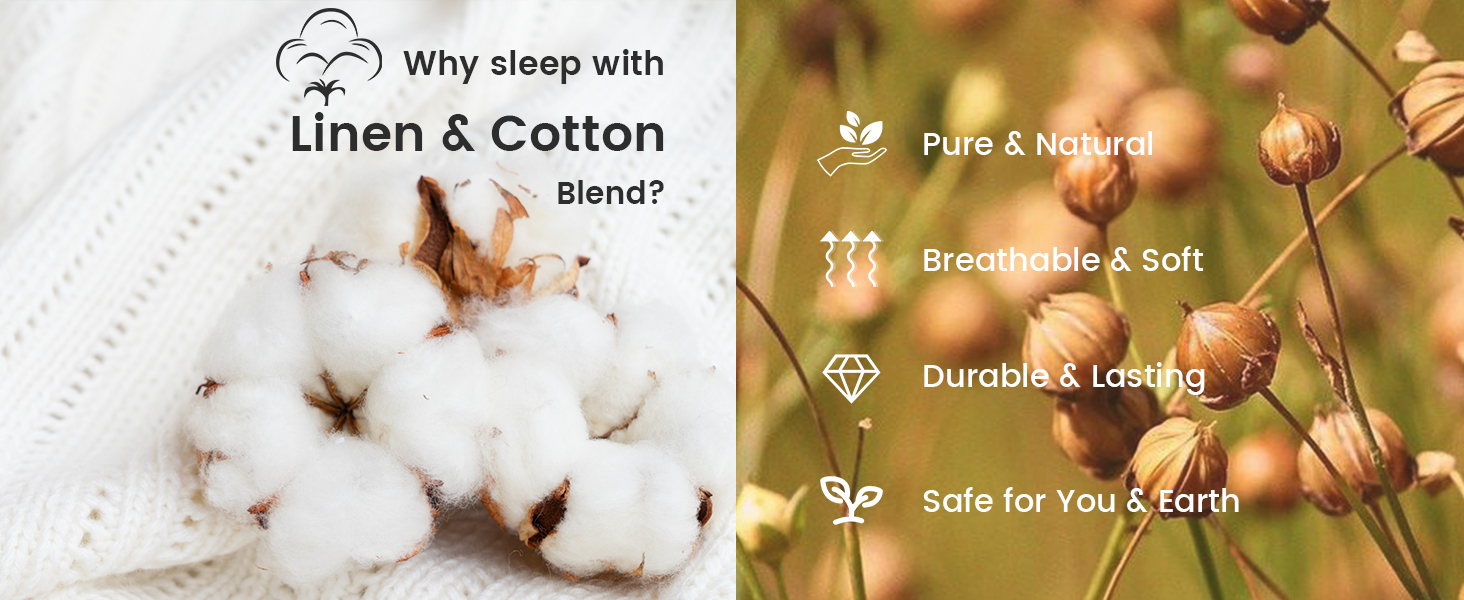linen cotton blend