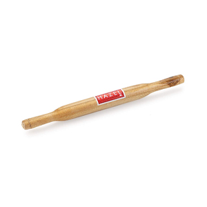 HAZEL Wooden Polpat Roti Roller Combo Large, 24 Cm, Brown, 2 Pc