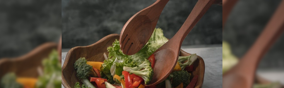 Serving Set, Wooden Serving