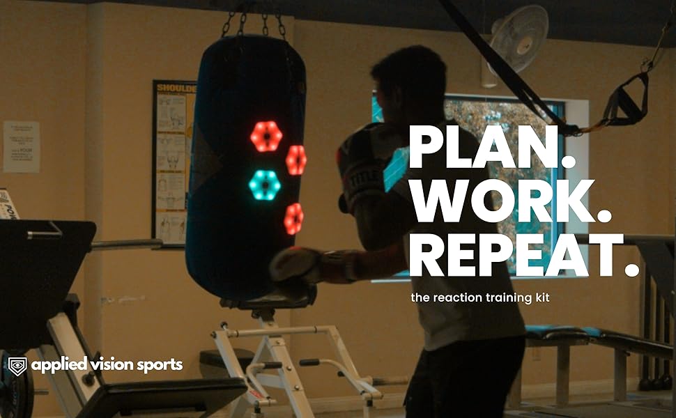 Sports Agility Lights Training Kit Improves Reaction Time