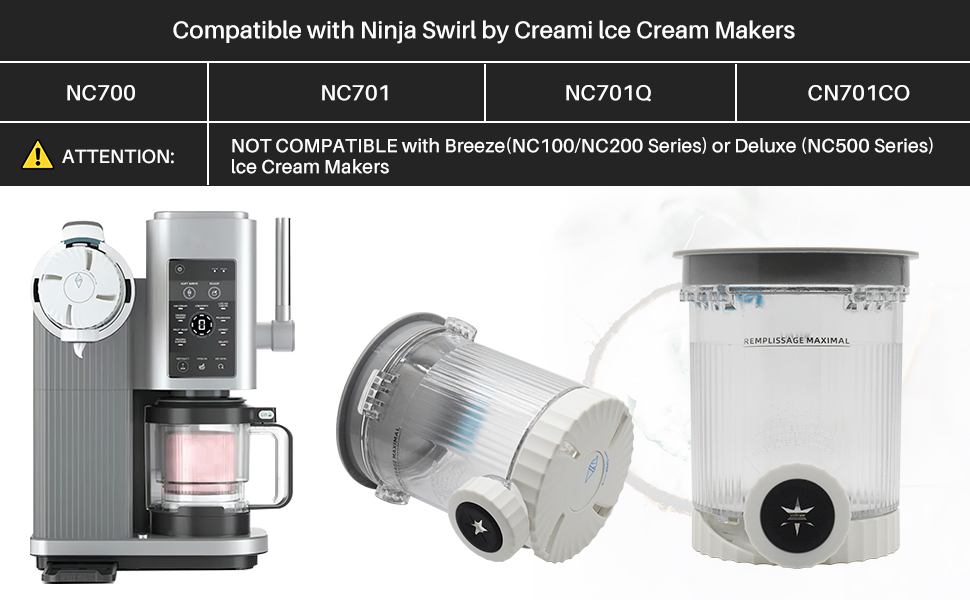for ninja nc700 creamy pints and lids