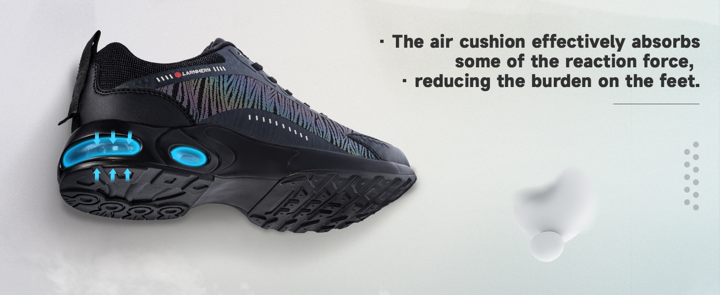 steel toe shoes for men safety work sneakers lightweight comfortable air cushion