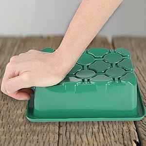 Seed Starter Trays are made of high-quality plastic