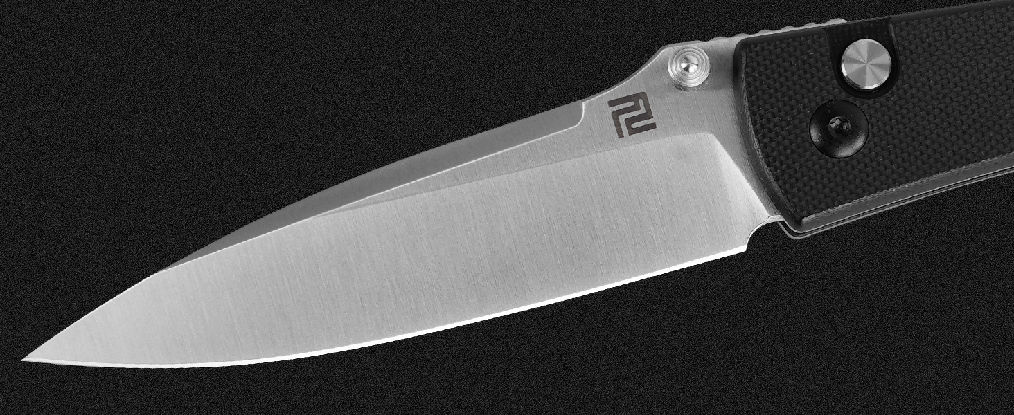 ARTISANCUTLERY Folding Pocket Knife Andromeda(1856P) EDC Small Foldable Button Lock