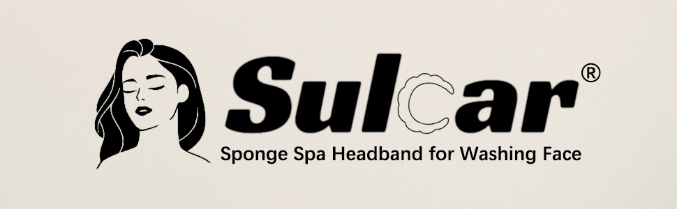 Sponge Spa Headband for Washing Face