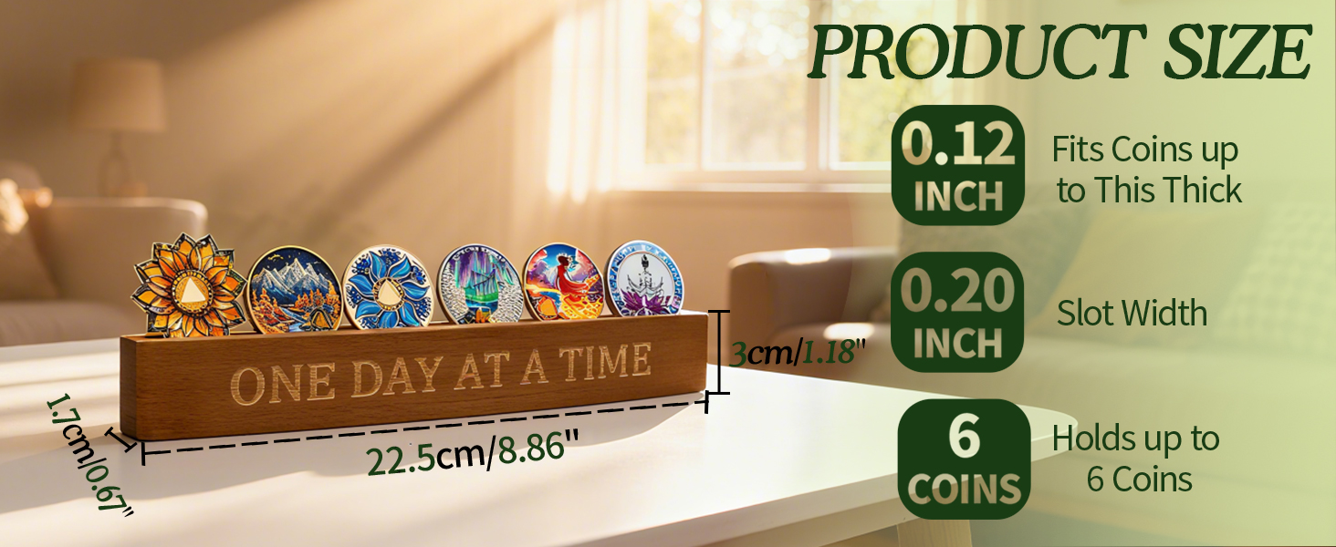 sobriety coin holder display, sobriety coin holder