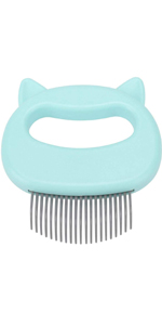 Cat Comb Massager Pet Hair Removal Massaging Shell Comb Massage Tool Removing 