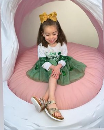 girls gold sandals