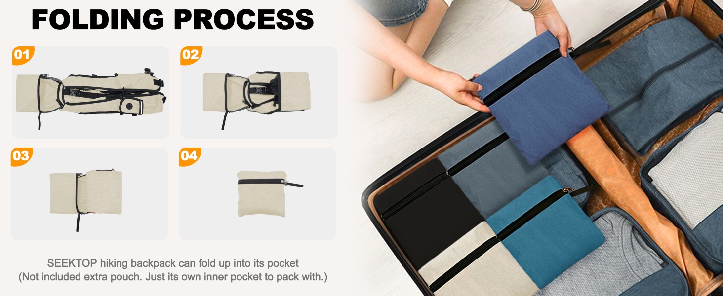 foldable hiking day pack