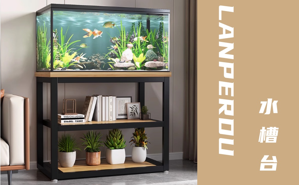 Amazon.co.jp: LANPERDU 水槽台 60cm水槽用 幅65cm×奥行35cm×高