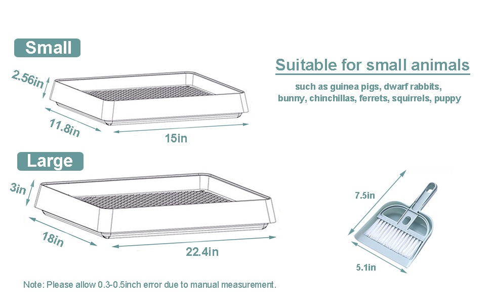 rabbit litter box for cage