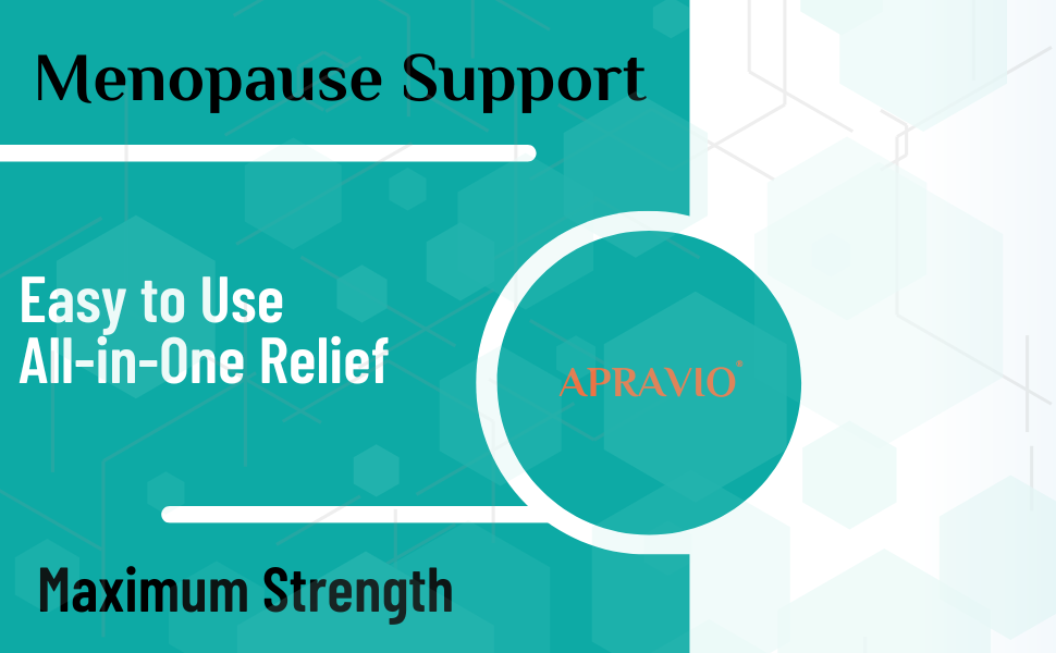 APRAVIO Menopause Support, Menopause Relief for Women