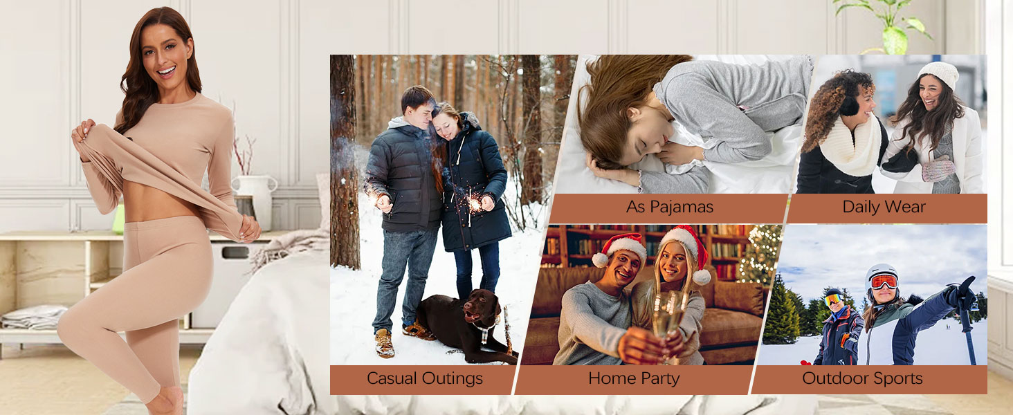 women Thermal Base Layer Set