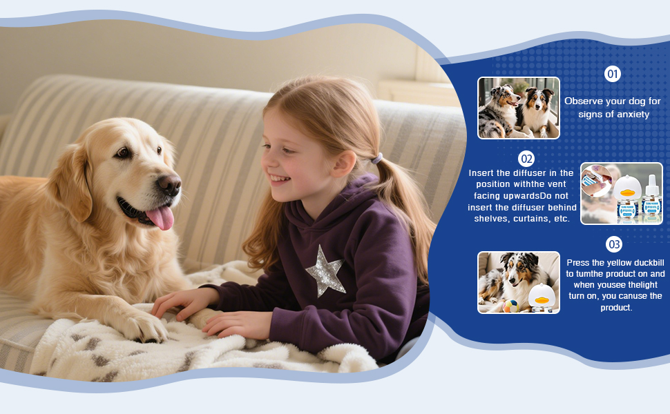 Dog Pheromone Calming Diffuser: