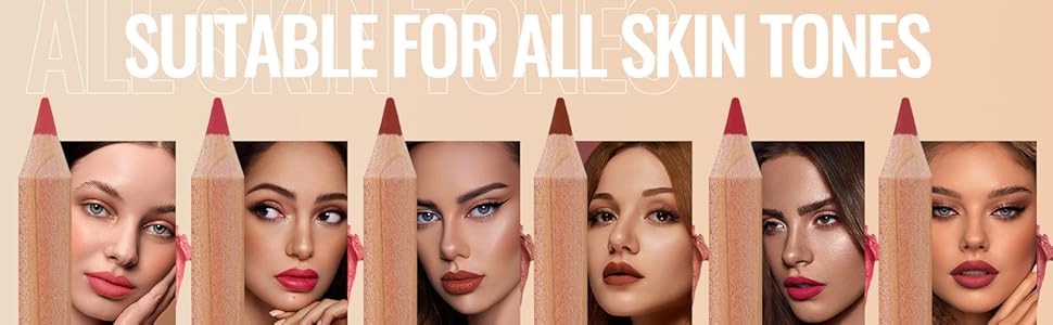 black lip liner