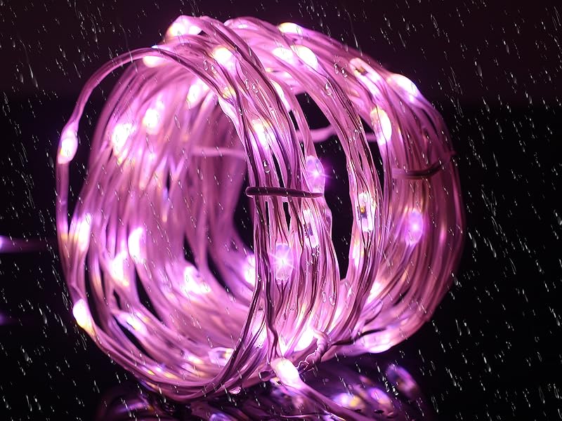 66ft UltraThin LED Rope Lights, 18 Color Changing String Lights for