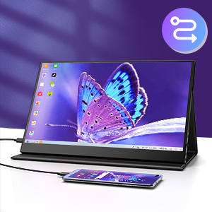モバイルモニター EVICIV EVC-15605 15.6インチ タッチパネル Amazon.co.jp: モバイルモニター EVICIV モバイルディスプレイ