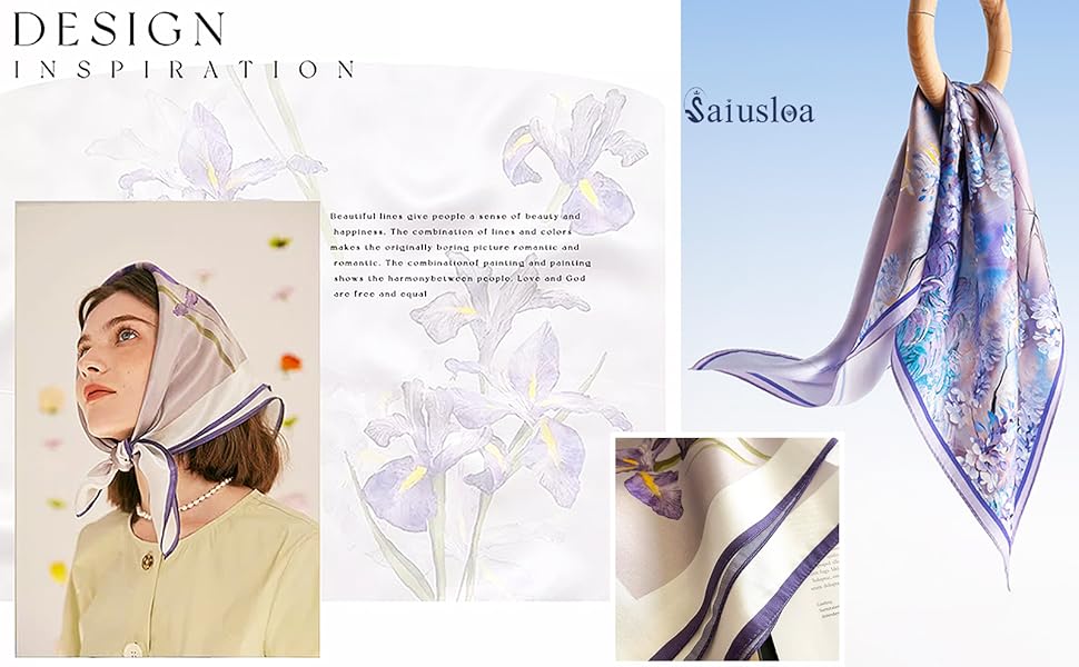 purse scarf for handbags hair scarf for women silk neck scarf for womens scarve hair scarfs