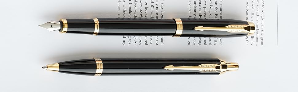 パーカー PARKER エリプス 18K ブラック Q Mと他2本セット Amazon.co.jp: PARKER パーカー ボールペン IM ブラックCT 中字