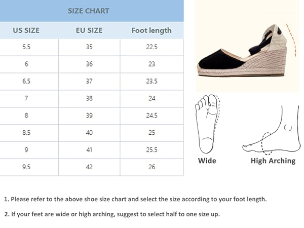 Amazon.com | U-lite Womens Espadrille Wedge Sandals Closed