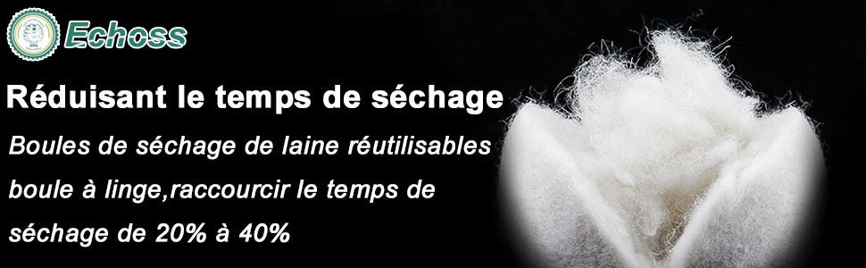 Raccourcir le temps de séchage de 20% à 40%