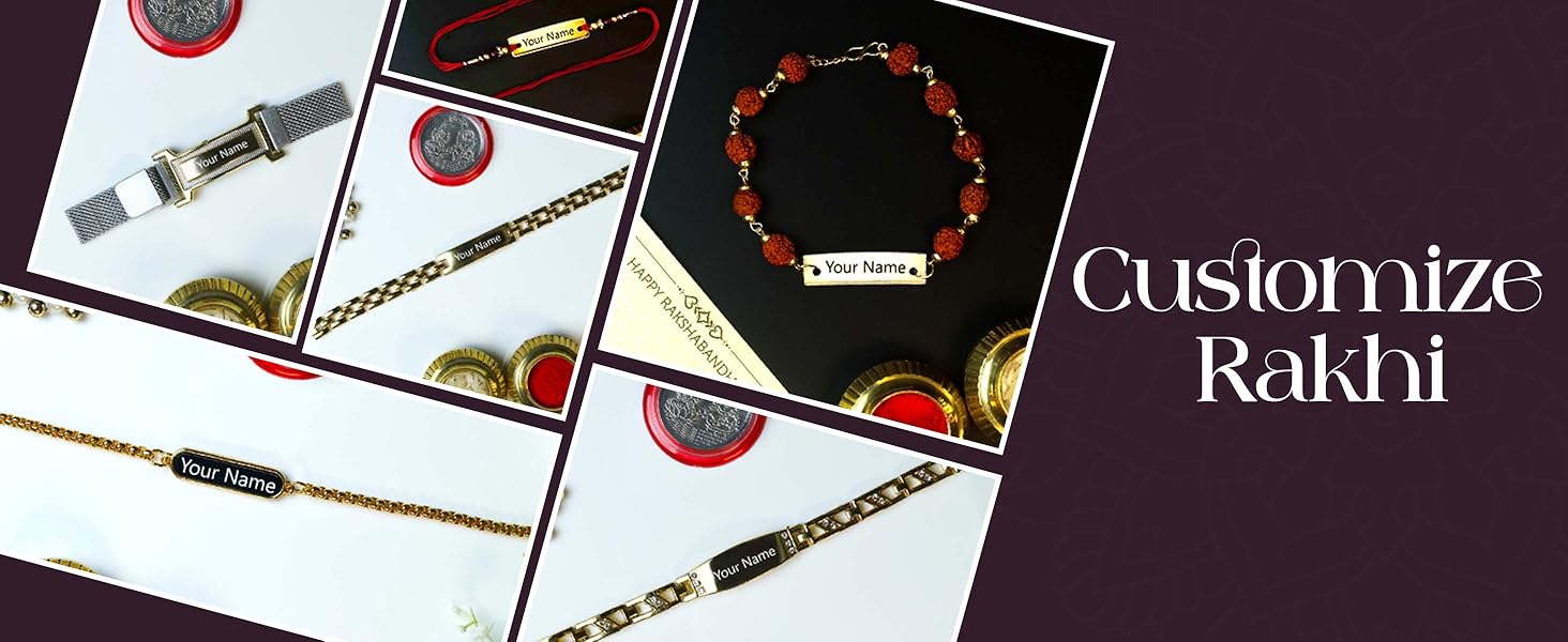 Customize Rakhi