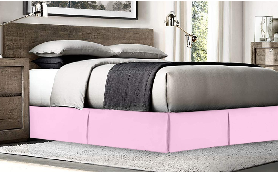 Rohi King Size Base Valance Sheet Extra Deep 16” Skirt Valance Sheet