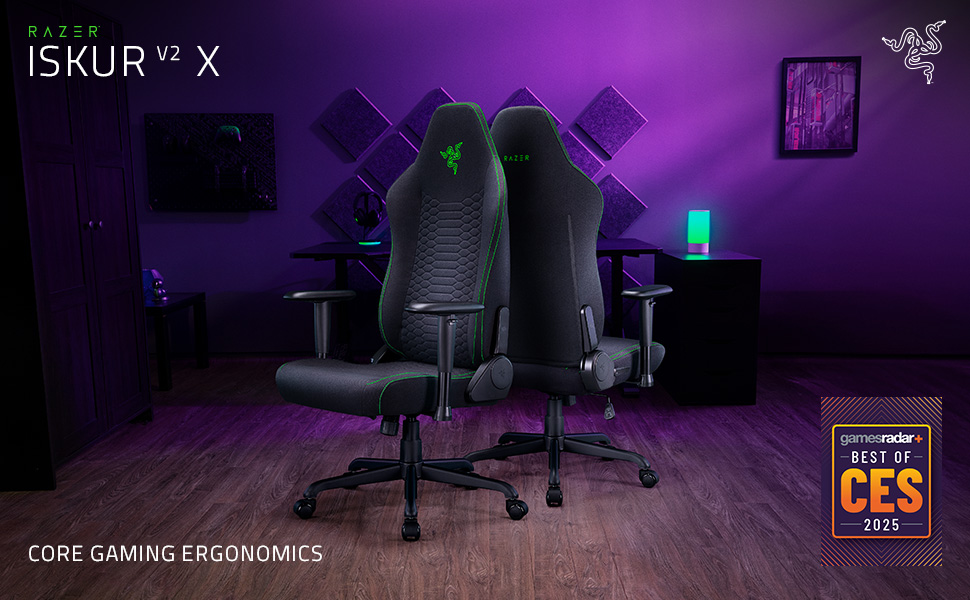 Cadeira Razer Iskur V2 X - RZ3805310100