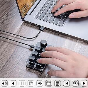 OSU HID Keypad DIY Programmable Keyboard, for Office Game Music Gift…