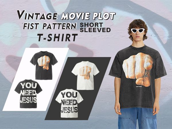 Amazon.com: Arnodefrance Saint Graphic Printing Tshirt Hip