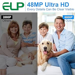 48mp autofocus usb camera with 70degree no distortion lens for computer 