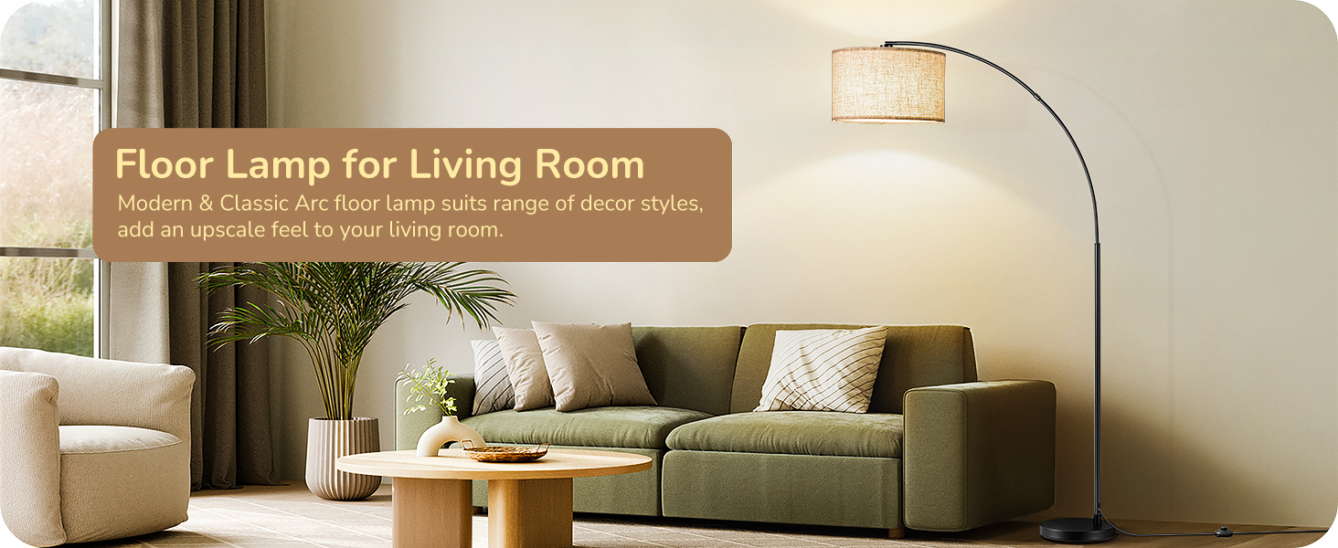 modern arc floor lamp