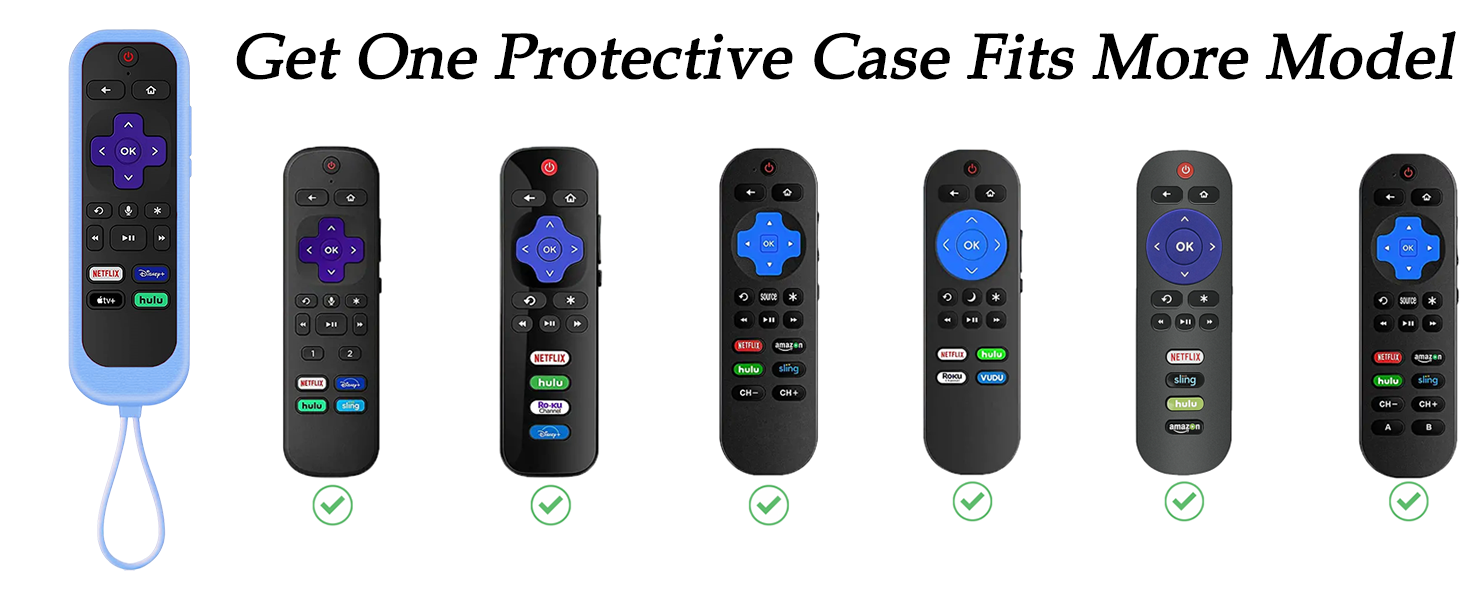 roku remote case