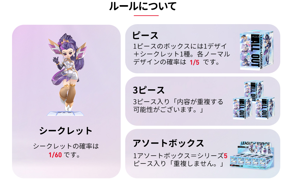 Amazon.co.jp: POP MART League of Legends K/DA ALL OUT