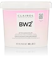 Clairol Professional BW2+ Extra Strength Powder Lightener, Up to 9 Levels of Lift for Hair Highli...
