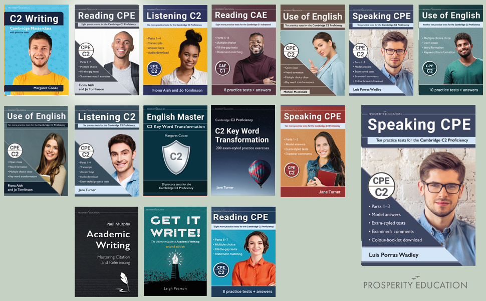 Part of a growing collection of resources for the Cambridge C2 Proficiency