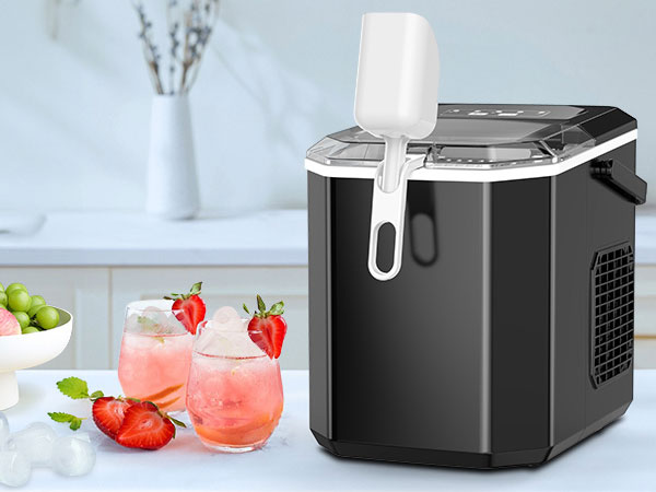 Amazon.co.jp: Joy Pebble 製氷機 家庭用 氷つくり機 高速 自動